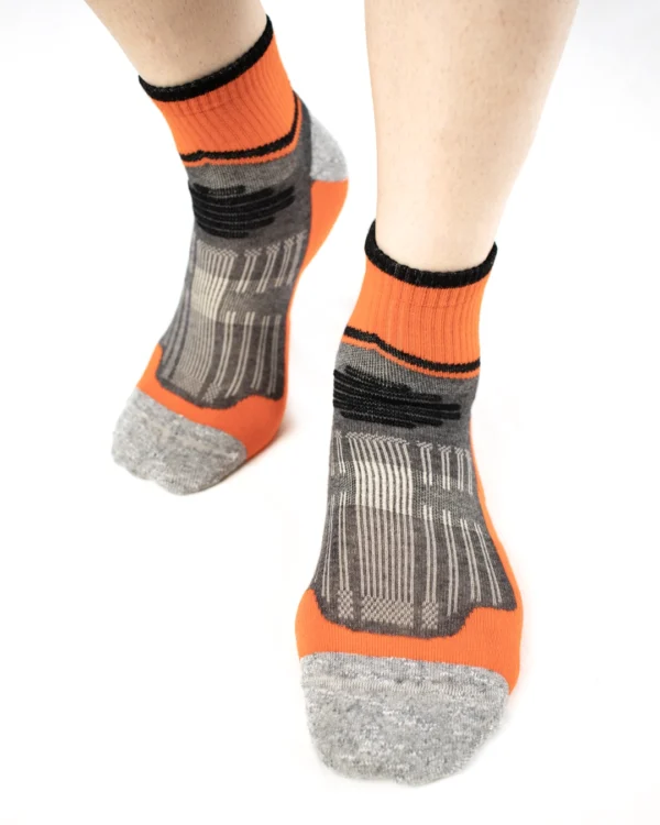 Calza cotone e tencel arancio_TC2053 Polisportiva