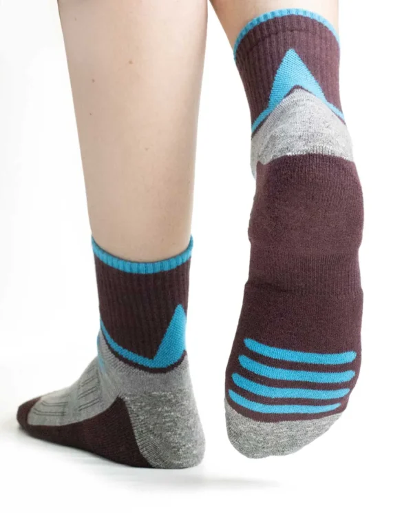 Calza cotone e tencel azzurro_TC2053 Polisportiva