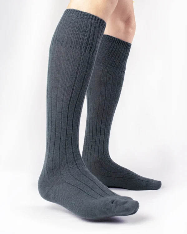 Calza-lana-merino-gambaletto-antracite_UL79 Navos