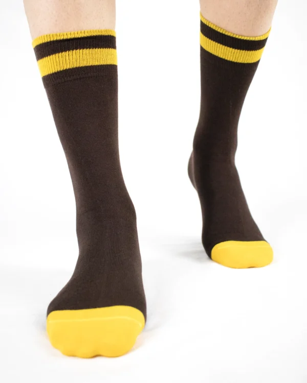 Calza tencel marrone_UK252 Delano