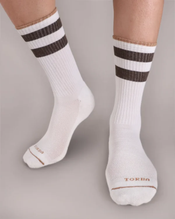 Calza-viscosa di torba di bamboo marrone_TO254 Arboris