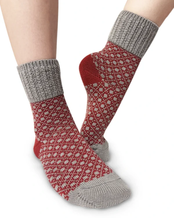 Tessea-fantasia jacquard-merino-extra-fine-rosso_DC290 Tessea