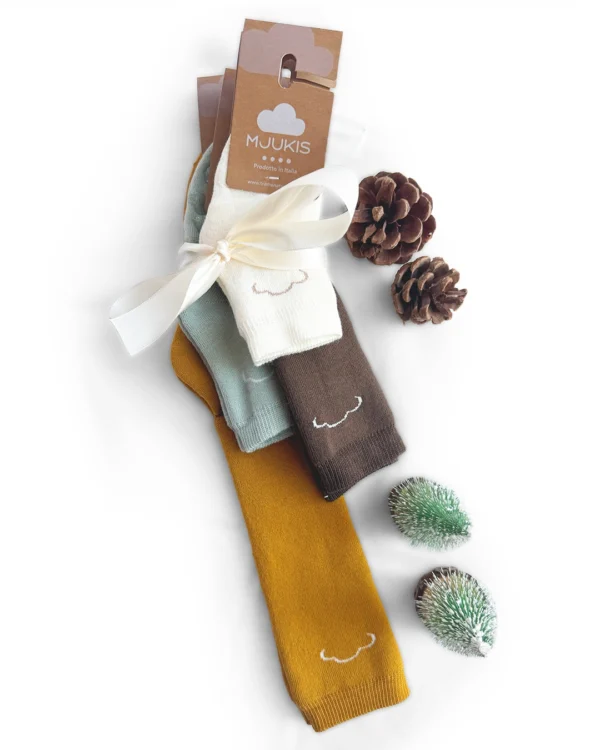 Box famiglia Nuvola - Morbido Cotone (Quattro paia)