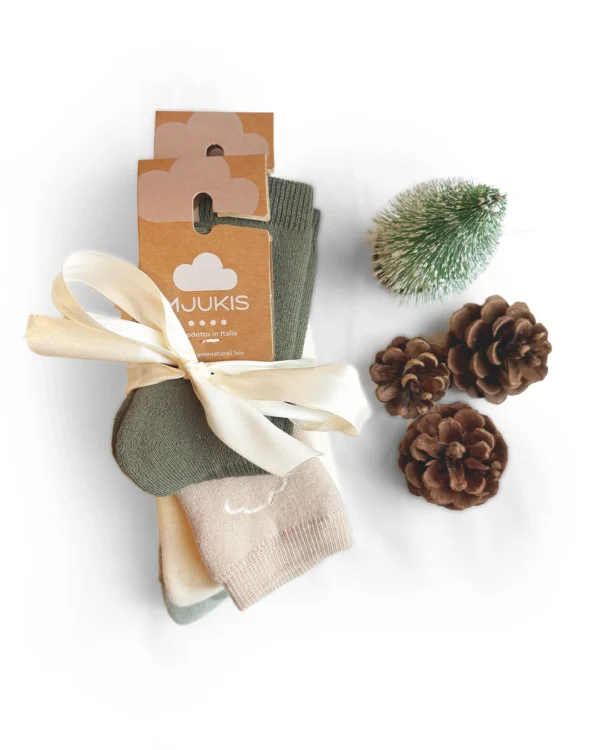 Box famiglia Nuvola - Morbido Cotone (Quattro paia)