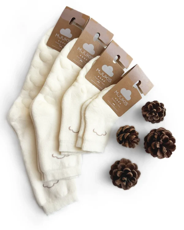 Box famiglia Nuvola - Morbido Cotone (Quattro paia)