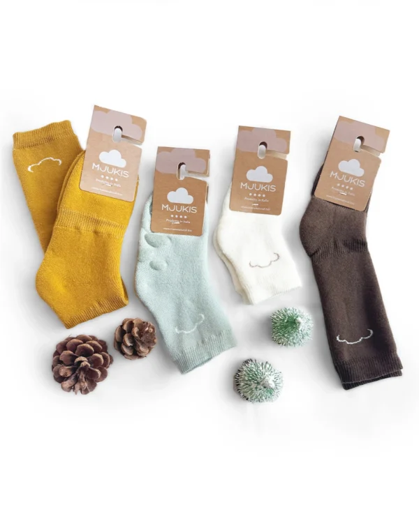 Box famiglia Nuvola - Morbido Cotone (Quattro paia)