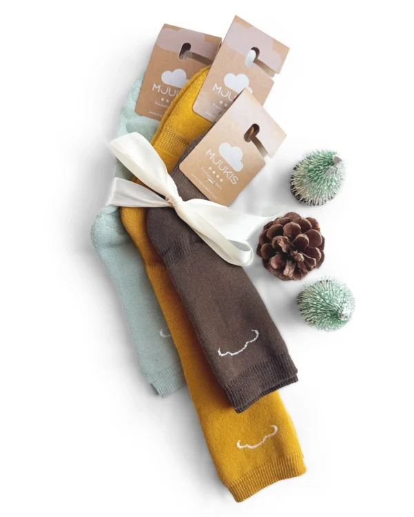 Box famiglia Nuvola - Morbido Cotone (Tre paia)