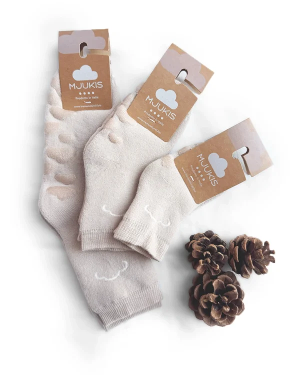 Box famiglia Nuvola - Morbido Cotone (Tre paia)