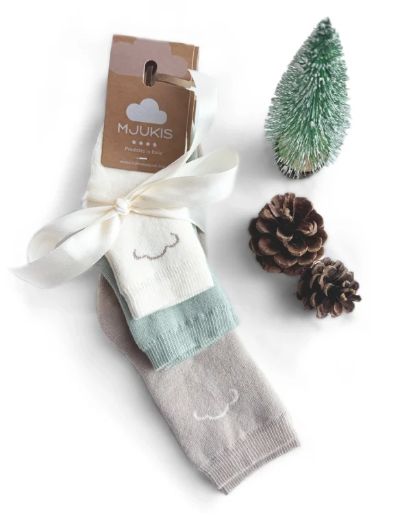 Box famiglia Nuvola - Morbido Cotone (Tre paia)