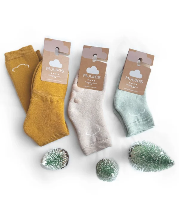 Box famiglia Nuvola - Morbido Cotone (Tre paia)