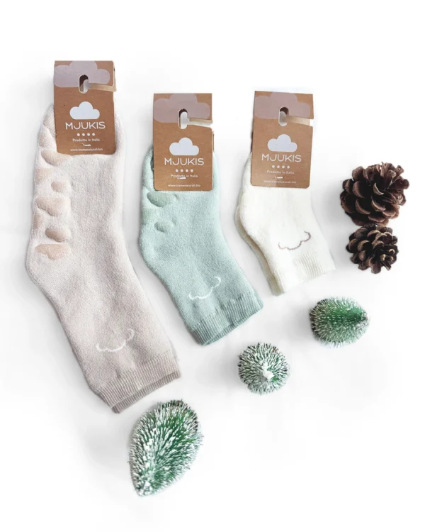 Box famiglia Nuvola - Morbido Cotone (Tre paia)