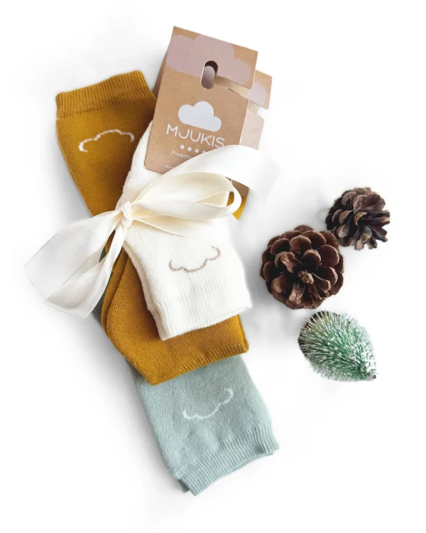 Box famiglia Nuvola - Morbido Cotone (Tre paia)