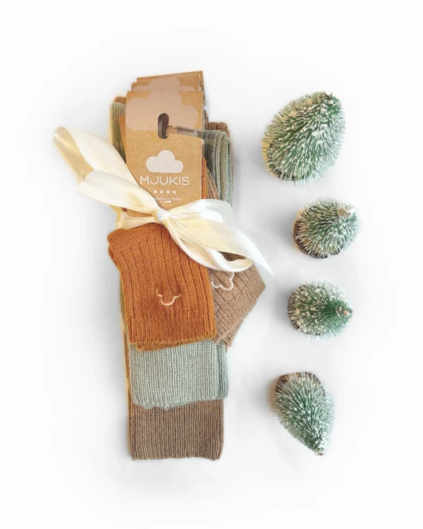 Box famiglia Nuvola - Soffice Lana (Quattro paia)