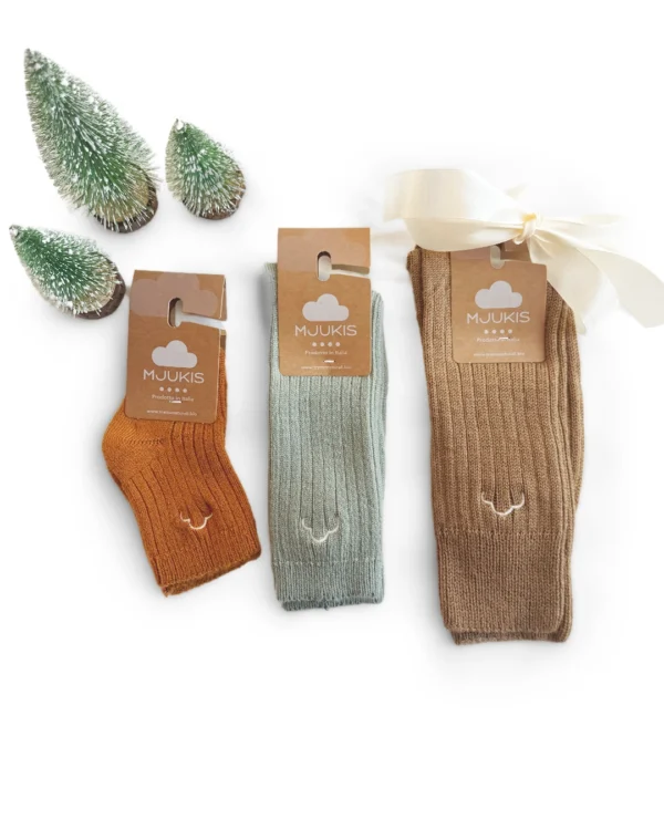 Box famiglia Nuvola - Soffice Lana (Tre paia)