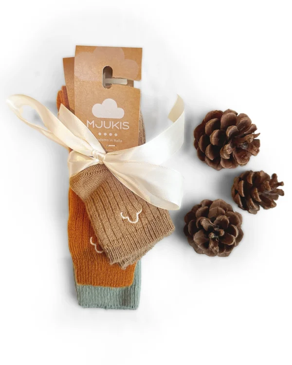 Box famiglia Nuvola - Soffice Lana (Tre paia)